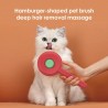Brosse de toilettage pour chiens et chats - Brosse pour une perte de poils et un toilettage efficaces des animaux de compagnie -