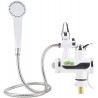 Distributeur d'eau chaude et froide instantané Chauffe-eau Robinet de chauffage Affichage de la température + Pommeau de douche