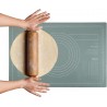 Fulenyi Tapis de pétrissage,Tapis de Cuisson en Silicone | Tapis de Cuisson de pâtisserie en Silicone 24x16 Pouces, Grande pâte