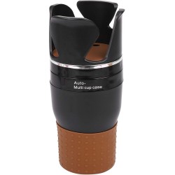 Porte-gobelet Multifonctionnel pour Voiture 4 en 1 Insert pour Boire de l'eau, du café, des Lunettes de Soleil pour téléphone