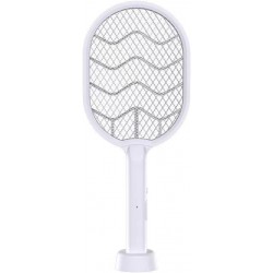 QUR Tapette à Moustiques Électrique Domestique, Piège à Moustiques Rechargeable par USB, Lampe Puissante à Moustiques