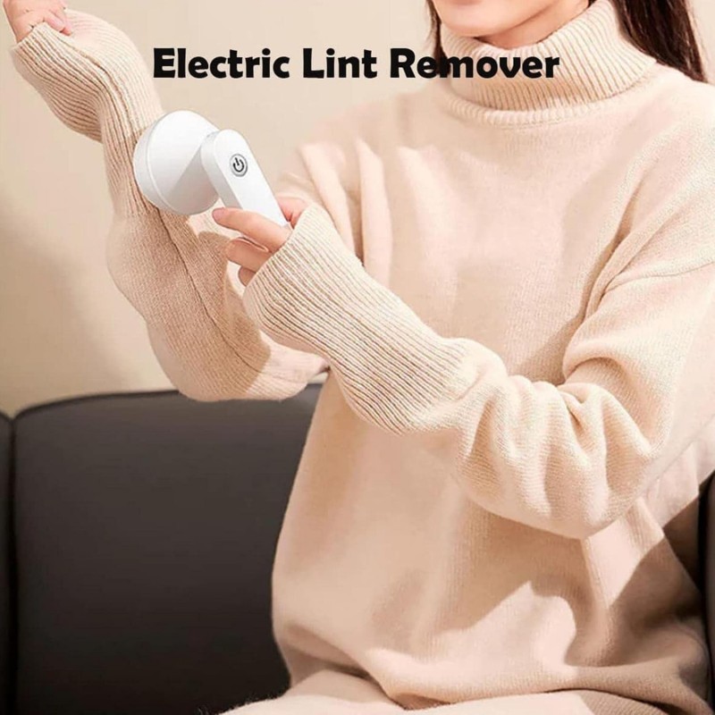 Lecerrot Dissolvant De Peluche Électrique Rechargeable, Rasoir De Dissolvant De Charpie, Rasoir Électrique À Peluches avec 2