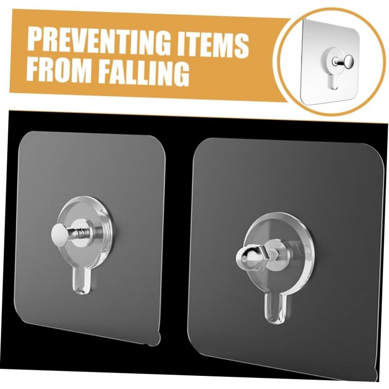 SEWACC Lot De 5 Adhésifs Pour Murs Extérieurs Pour Tableaux Muraux Auto-adhésifs Sans Danger Pour Objets Lourds 30 Pièces X 5