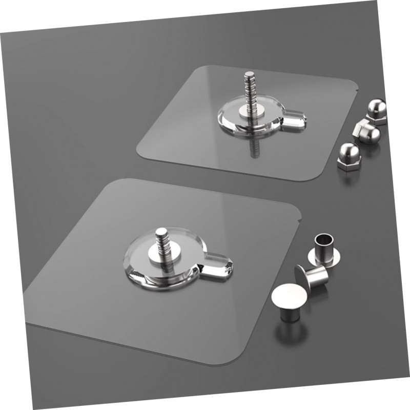 SEWACC Lot De 5 Adhésifs Pour Murs Extérieurs Pour Tableaux Muraux Auto-adhésifs Sans Danger Pour Objets Lourds 30 Pièces X 5