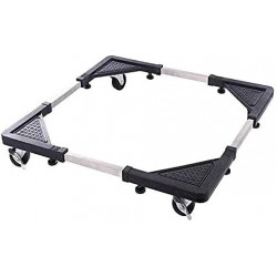 Adjustable and mobile support for refrigerator