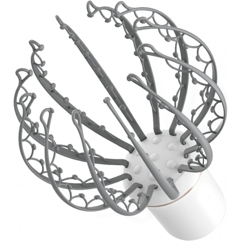 Appareil de massage automatique du cuir chevelu pieuvre | Appareil de massage du cuir chevelu à piles – Grattoir pour cuir