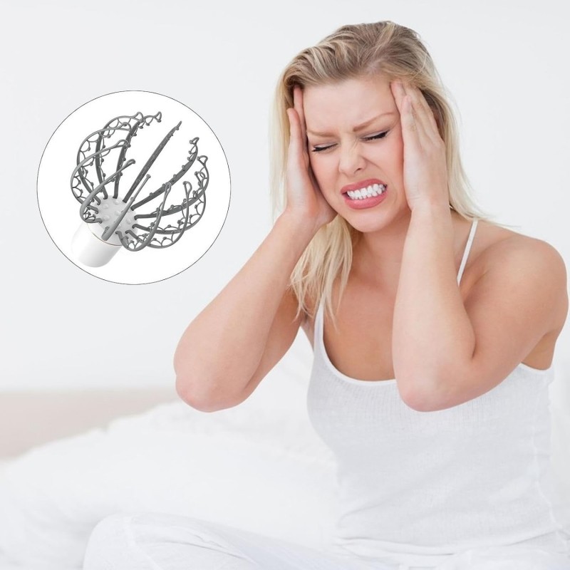 Appareil de massage automatique du cuir chevelu pieuvre | Appareil de massage du cuir chevelu à piles – Grattoir pour cuir