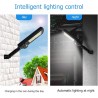 Spot solaire LED extérieur 240 LED, lampe avec détecteur de mouvement et télécommande, 3 modes réglables, IP65 étanche, parfait
