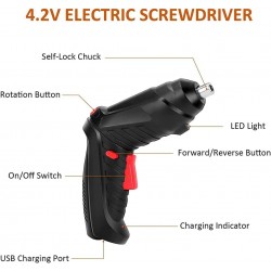 Mini Tournevis éLectrique Rechargeable