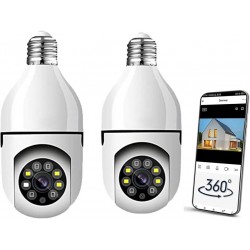 Caméra Ampoule 360 Degrés