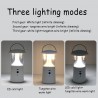 Lámpara LED portátil, luz de campamento de emergencias, linterna de campamento recargable, linternas de campamento al aire