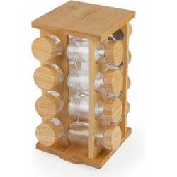 Salter en bambou Rack épices